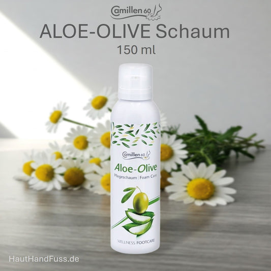 Camillen 60 Aloe Olive Pflegeschaum 150 ml bei HautHandFuss.de