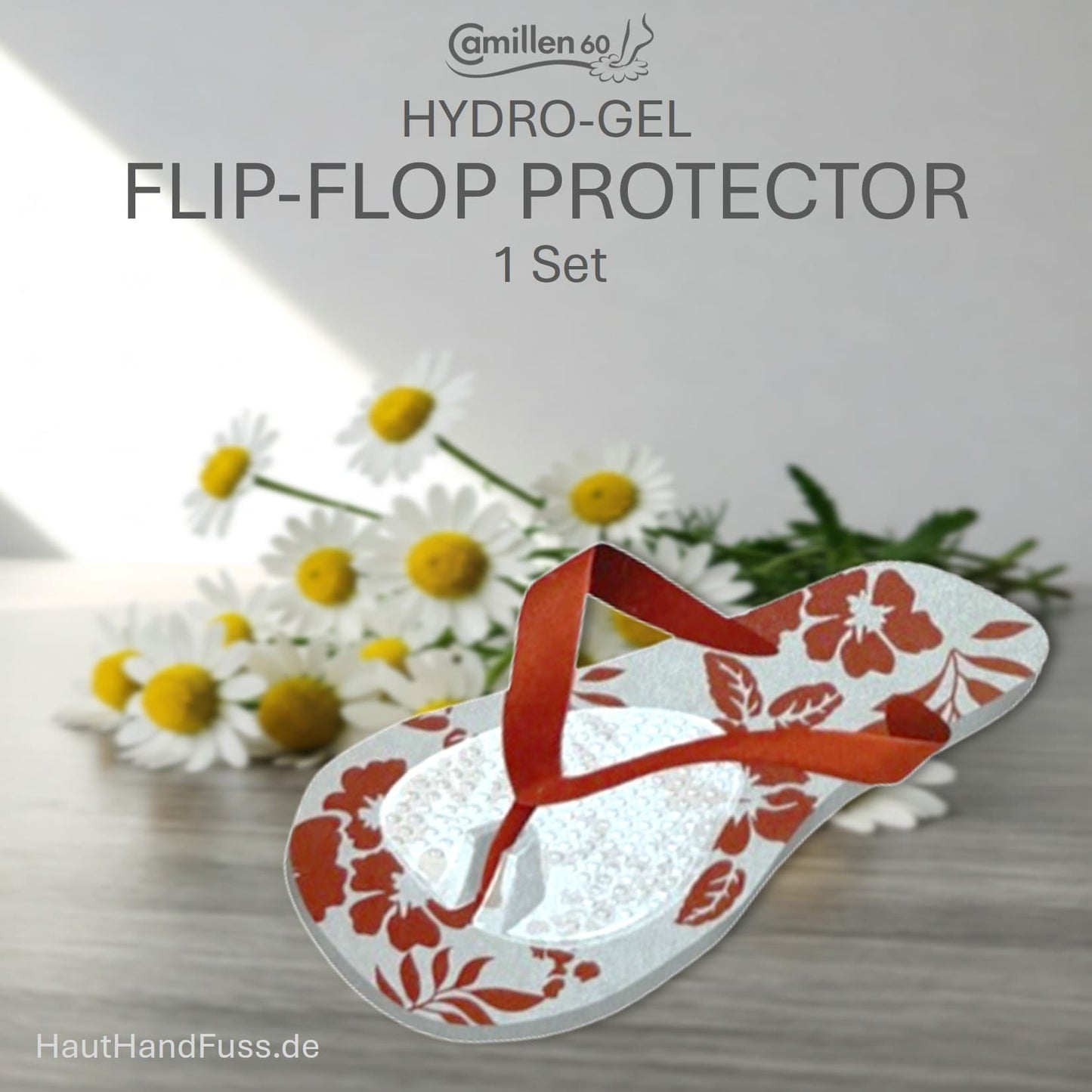 Camillen 60 Hydro-Gel Flip-Flop-Protector - Set bei HautHandFuss.de