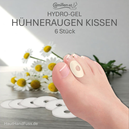Camillen 60 Hydro-Gel Hühneraugen-Kissen - 6 Stück bei HautHandFuss.de