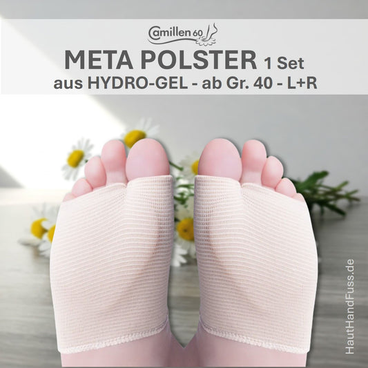 Camillen 60 Hydro-Gel Meta-Polster-Set ab Gr. 40 links und rechts  bei HautHandFuss.de