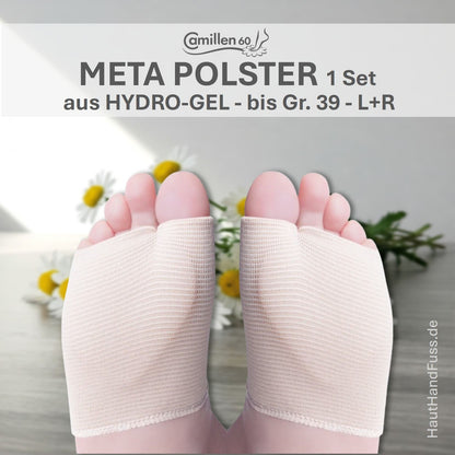 Camillen 60 Hydro-Gel Meta-Polster-Set bis Gr. 39 links und rechts  bei HautHandFuss.de
