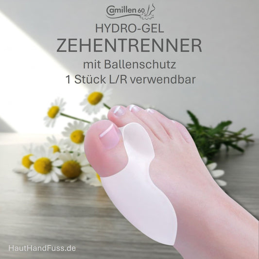 Camillen 60 Hydro-Gel Zehentrenner mit Ballenschutz bei HautHandFuss.de