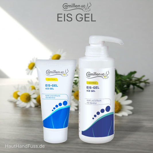 Camillen 60 Eis Gel für maximale Fußrrfrischung bei HautHandFuss.de