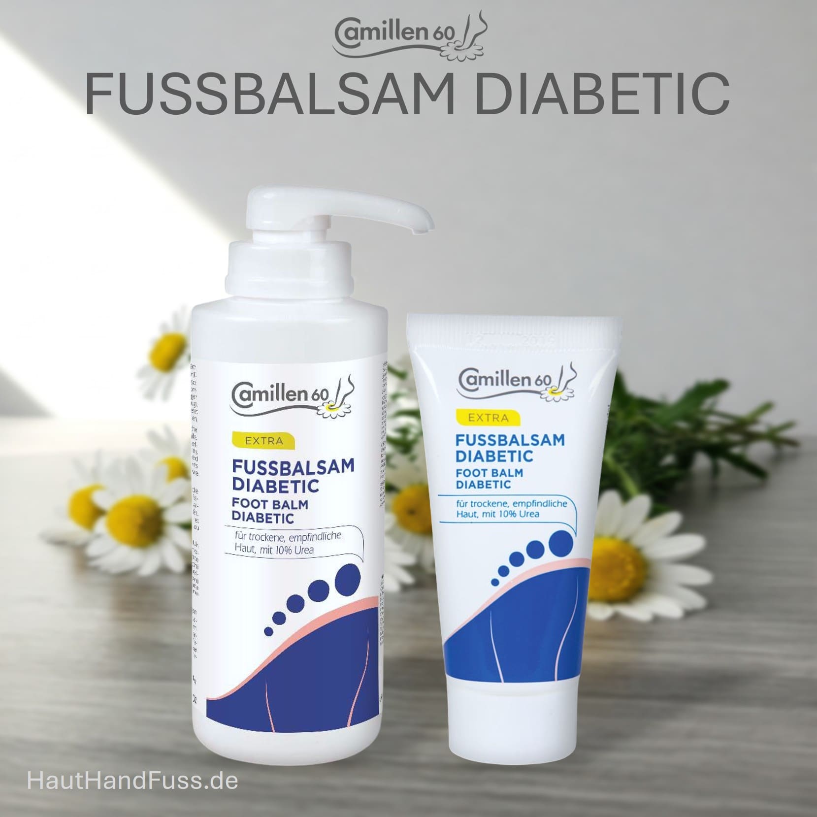 Camillen 60 Fußbalsam Diabetic Intensivpflege bei HautHandFuss.de