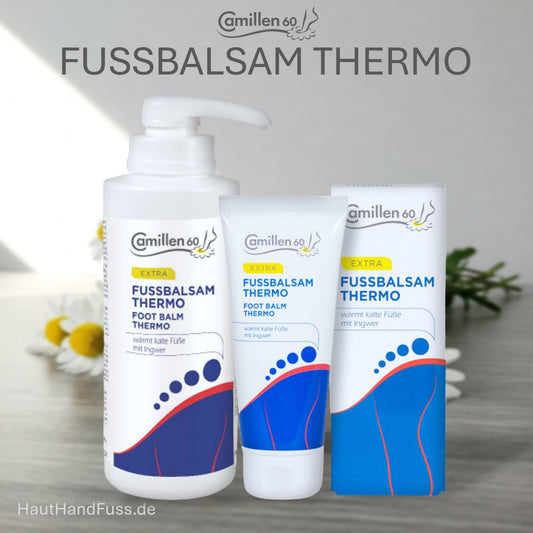 Camillen 60 Fußbalsam Thermo bei kalten Füßen bei HautHandFuss.de