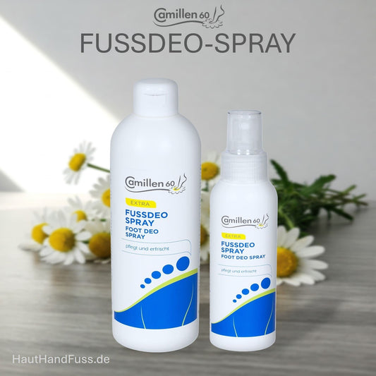 Camillen 60 Fußdeo Spray gegen Fußgeruch bei HautHandFuss.de