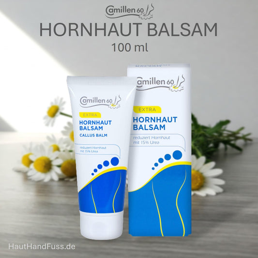 Camillen 60 Hornhaut Balsam 100 ml  mit 15% Urea bei HautHandFuss.de