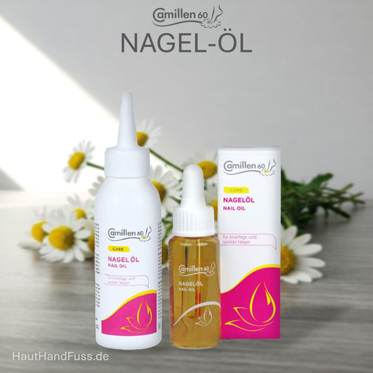 Camillen 60 Nagel-Öl mit Keratin für brüchige, weiche Nägel bei HautHandFuss.de
