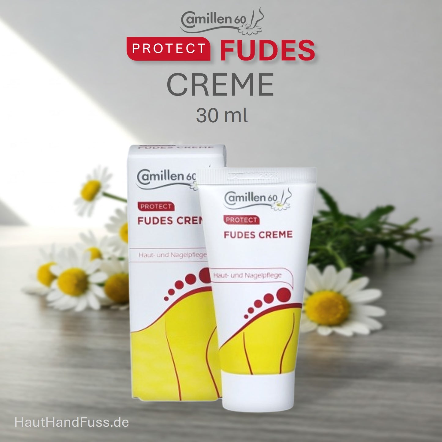 PROTECT FUDES by Camillen 60 CREME 30 ml Pilzschutz für empfindliche Haut bei HautHandFuss.de