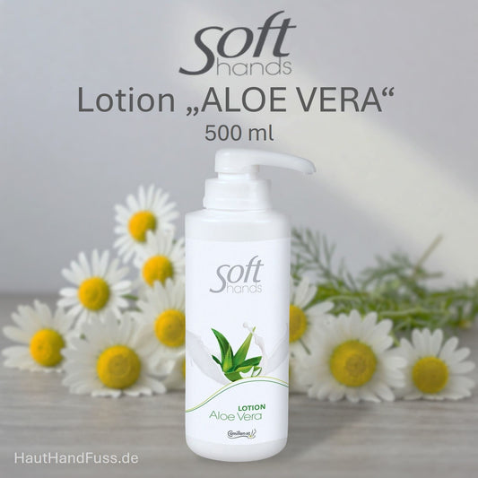 SOFT HANDS by Camillen 60 Lotion ALOE VERA 500 ml duftige Handpflege bei HautHandFuss.de