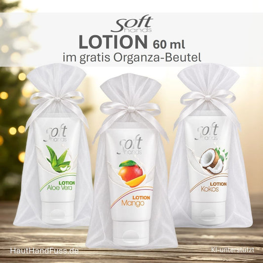 Camillen 60 Softhands LOTION 3er Set im gratis Organzabeutel bei HautHandFuss.de