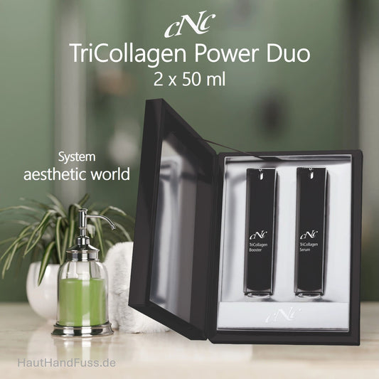 CNC aesthetic world TriCollagen Power Duo - Serum + Booster 100 ml bei HautHandFuss.de