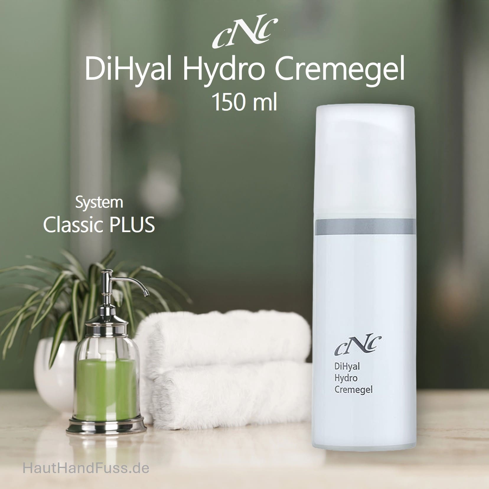 CNC classic PLUS DiHyal Hydro Cremegel 150 ml bei HautHandFuss.de