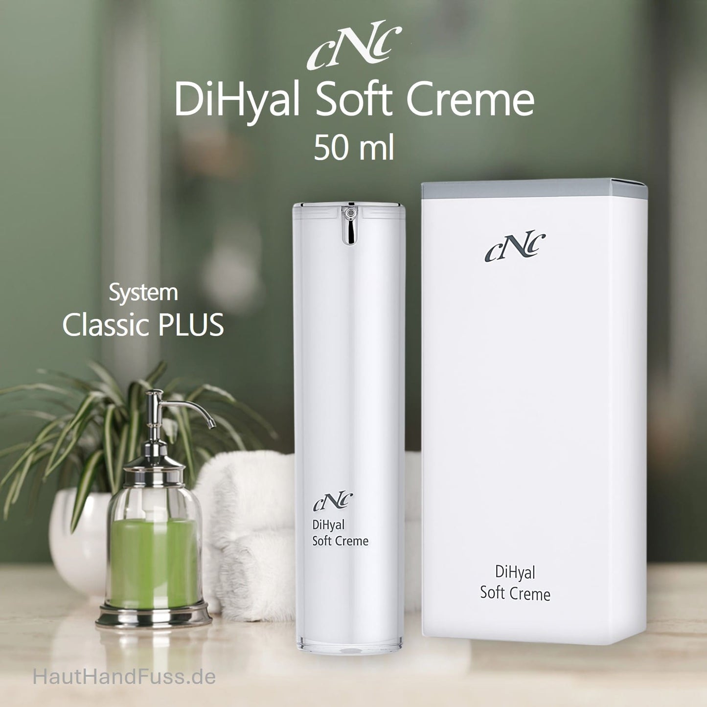 CNC classic PLUS DiHyal Soft Creme 50 ml bei HautHandFuss.de