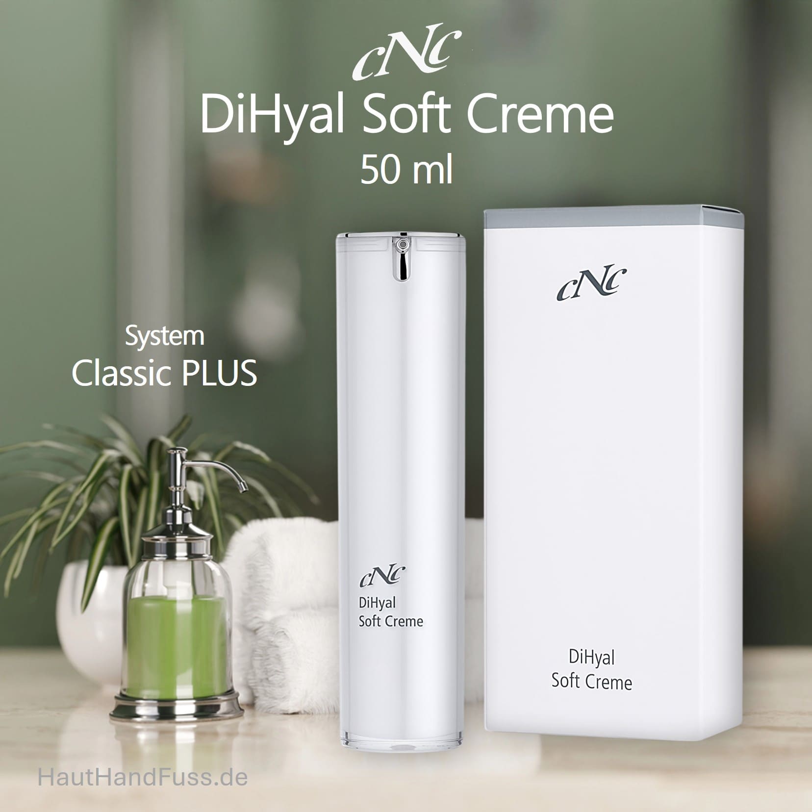 CNC classic PLUS DiHyal Soft Creme 50 ml bei HautHandFuss.de