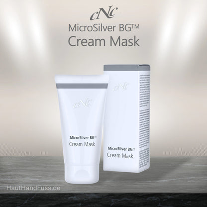 CNC MicroSilver Cream Mask feuchtigkeitsspendende Maske für unreine Haut bei HautHandFuss.de