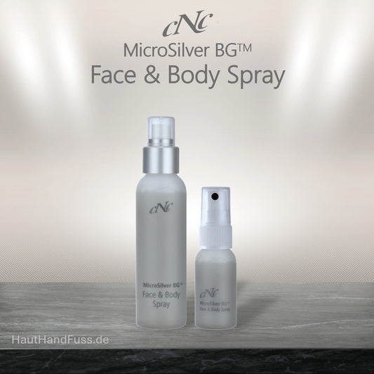 CNC Face & Body Spray (Silberspray) bei Hautirritationen bei HautHandFuss.de