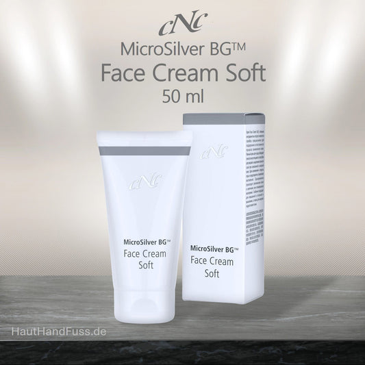 CNC MicroSilver Face Cream Soft 100 ml talgreduzierende Gesichtscreme für fettige Haut bei HautHandFuss.de
