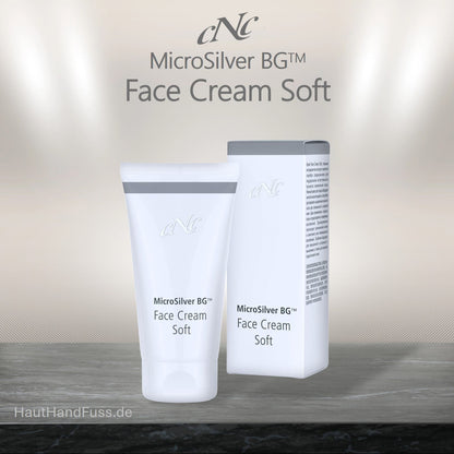 CNC MicroSilver Face Cream Soft talgreduzierende Gesichtscreme für fettige Haut bei HautHandFuss.de