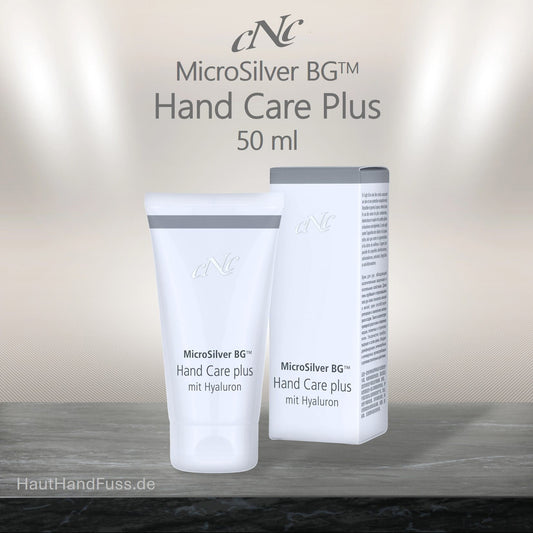 CNC MicroSilver Hand Care Plus 50 ml desinfizierend Handcreme mit 48h-Langzeitschutz bei HautHandFuss.de