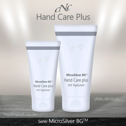 CNC MicroSilver Hand Care Plus desinfizierende Handcreme mit 48h-Langzeitschutz bei HautHandFuss.de