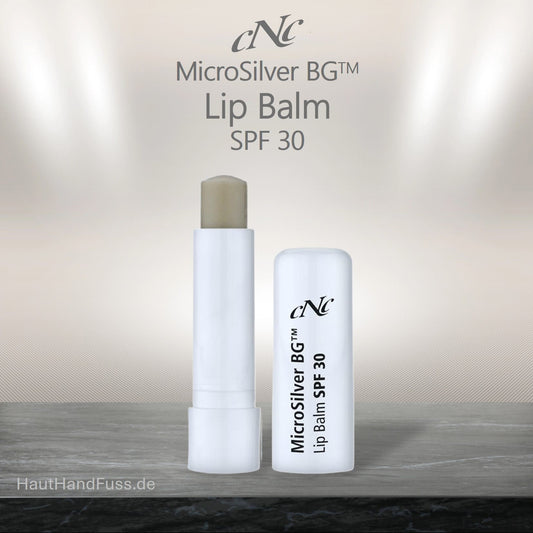CNC MicroSilver Lip Balm antibakterielle Lippenpflege bei HautHandFuss.de