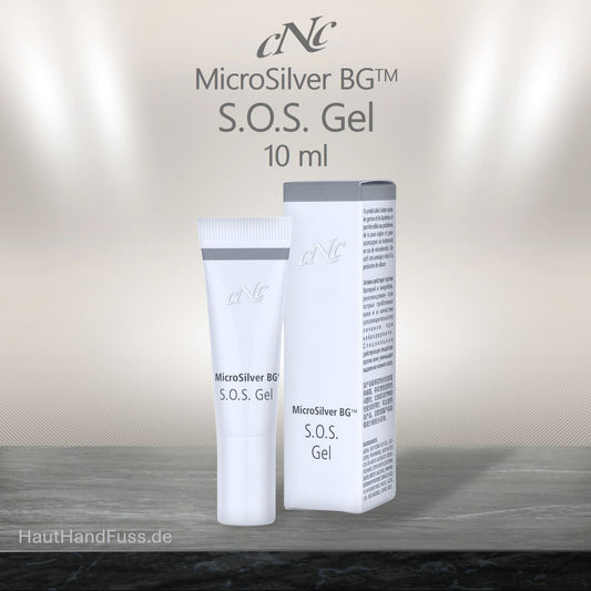 CNC MicroSilver SOS-Gel 10 ml Soforthilfe bei Hautreaktionen bei HautHandFuss.de