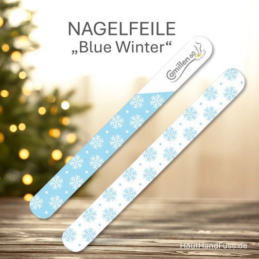 Camillen 60 Weihnachts-Nagelfeile BLUE WINTER bei HautHandFuss.de