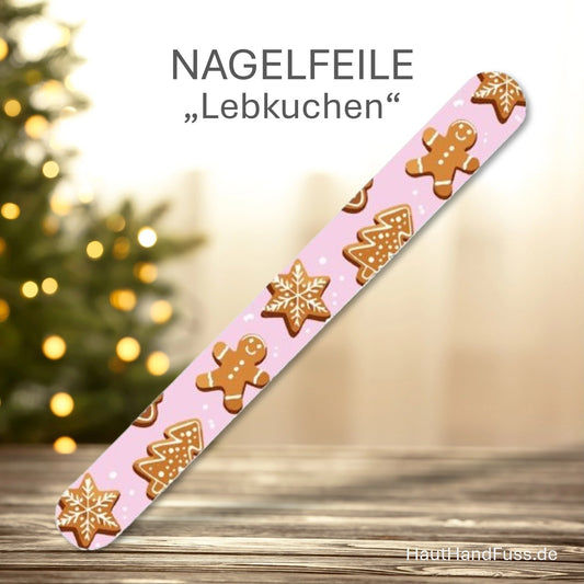 Camillen 60 Weihnachts-Nagelfeile LEBKUCHEN bei HautHandFuss.de