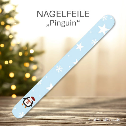 Camillen 60 Weihnachts-Nagelfeile PINGUIN bei HautHandFuss.de
