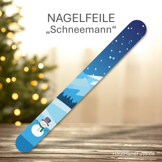 Camillen 60 Weihnachts-Nagelfeile SCHNEEMANN bei HautHandFuss.de