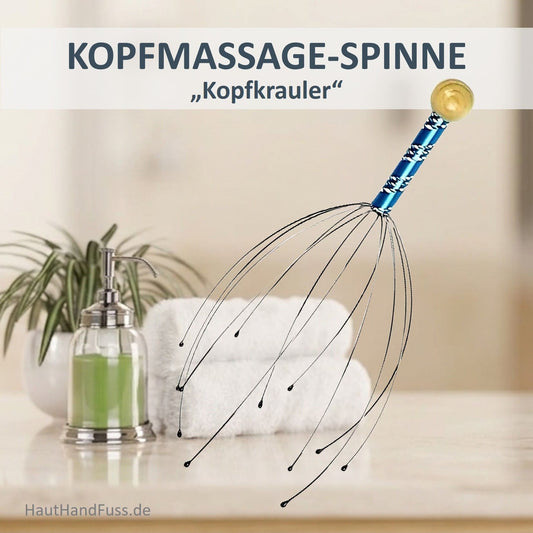 Kopfmassagespinne, Kopfkrauler bei HautHandFuss.de