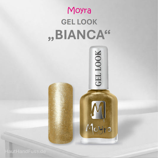 Moyra Gel Look Nagellack Bianca bei HautHandFuss.de 
