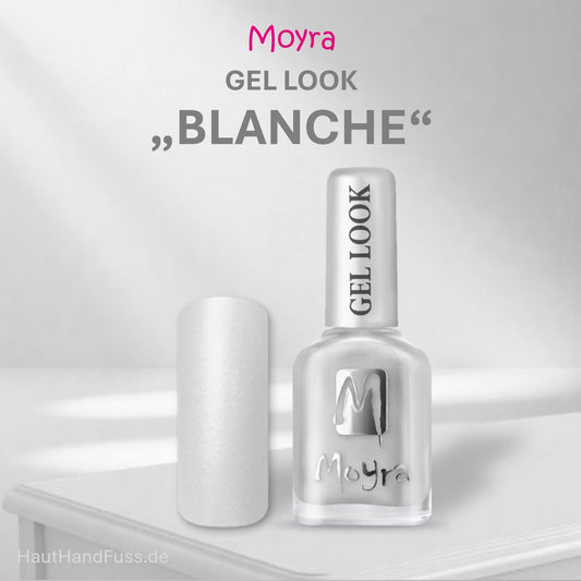Moyra Gel Look Nagellack Blanche bei HautHandFuss.de 