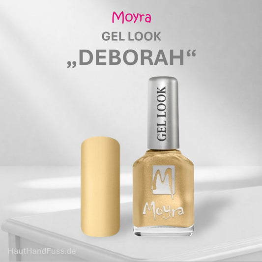 Moyra Gel Look Nagellack Deborah bei HautHandFuss.de 