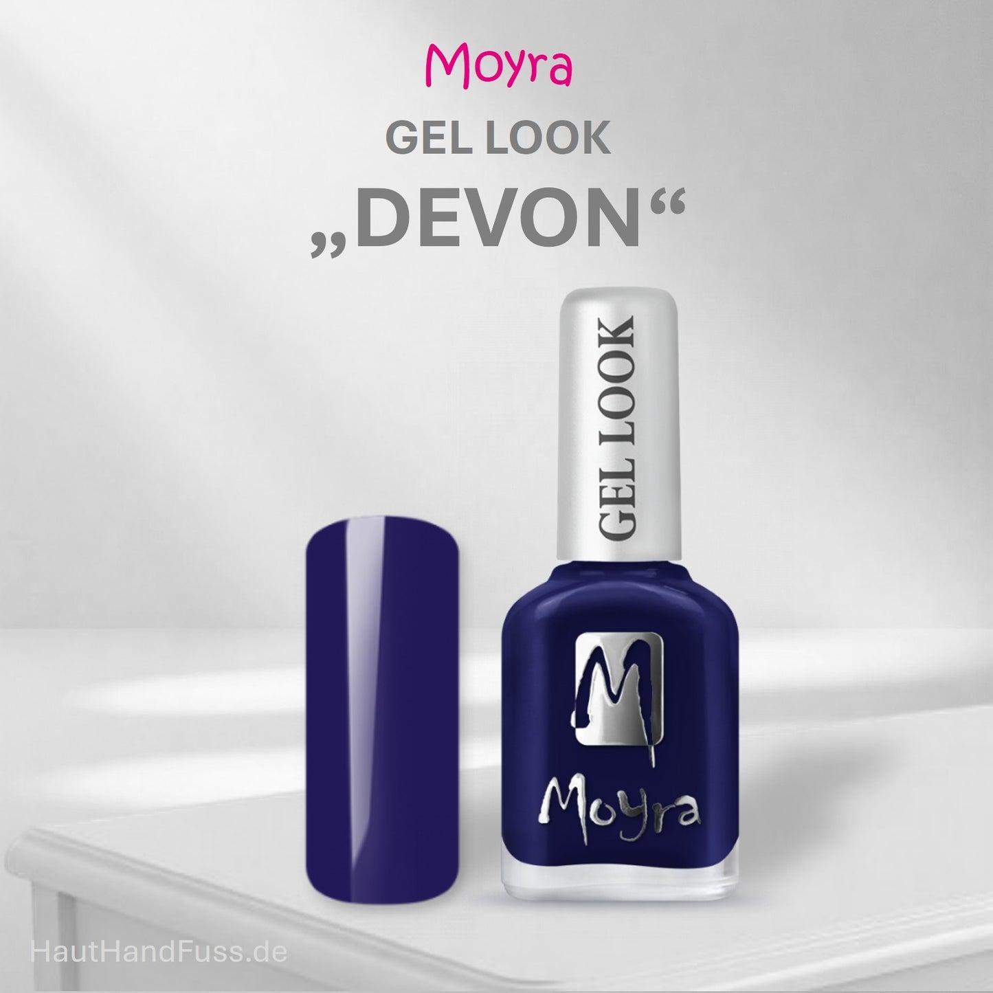 Moyra Gel Look Nagellack Devon bei HautHandFuss.de 