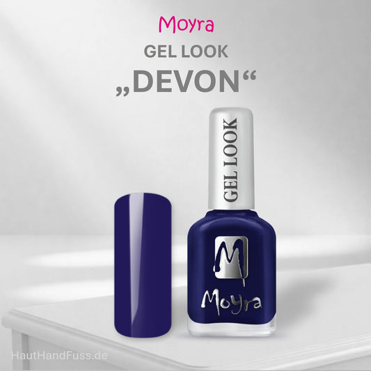 Moyra Gel Look Nagellack Devon bei HautHandFuss.de 