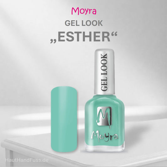 Moyra Gel Look Nagellack Esther bei HautHandFuss.de 