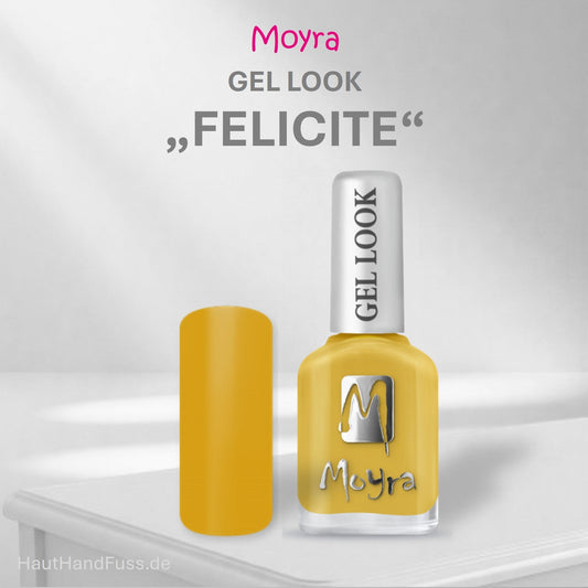 Moyra Gel Look Nagellack Felicite bei HautHandFuss.de 