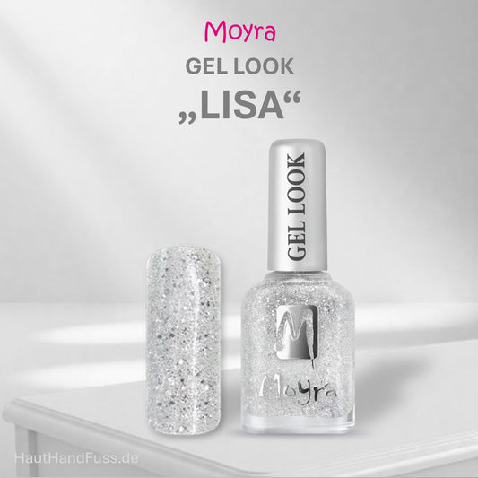 Moyra Gel Look Nagellack Lisa bei HautHandFuss.de 