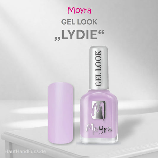 Moyra Gel Look Nagellack Lydie bei HautHandFuss.de 