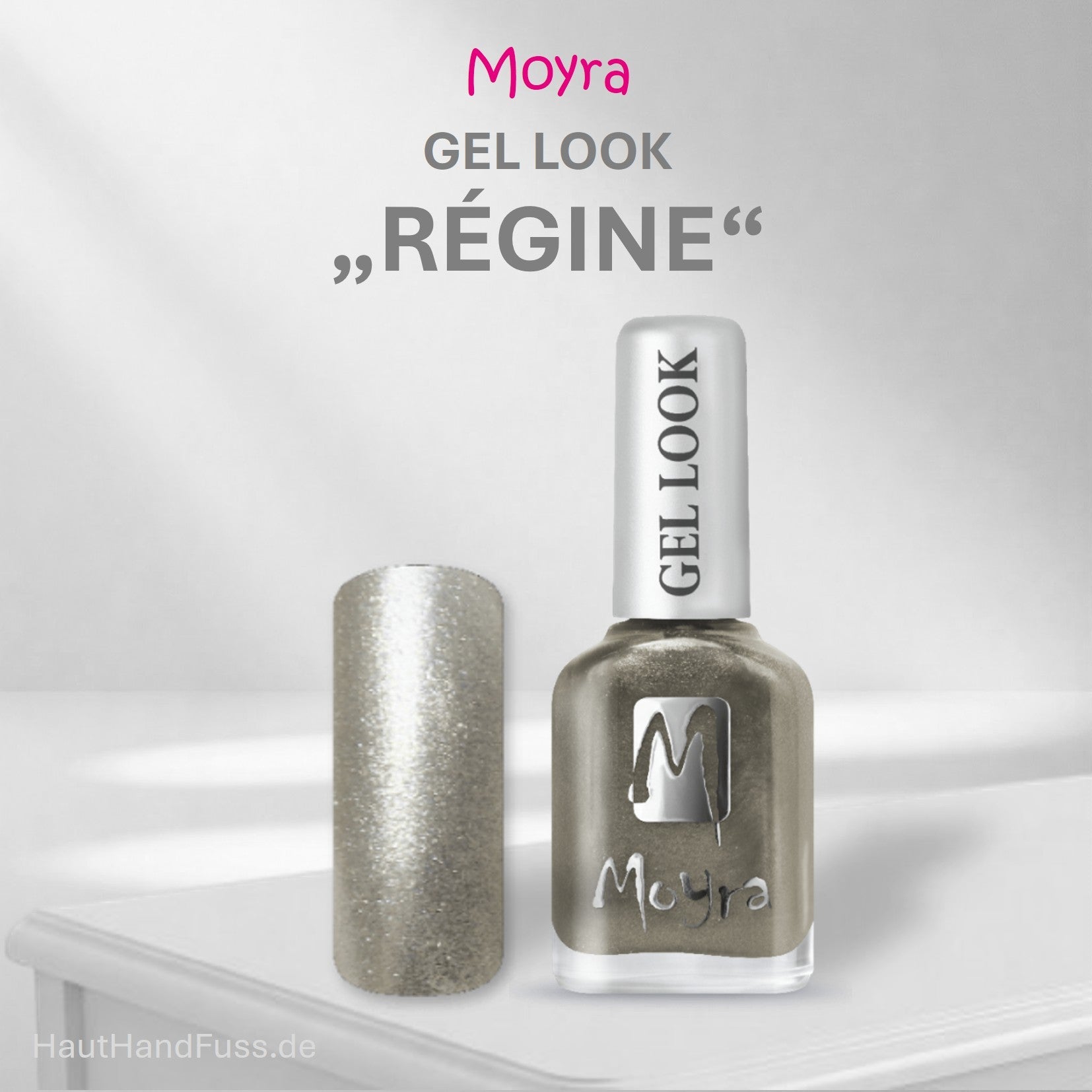 Moyra Gel Look Nagellack Regine bei HautHandFuss.de 