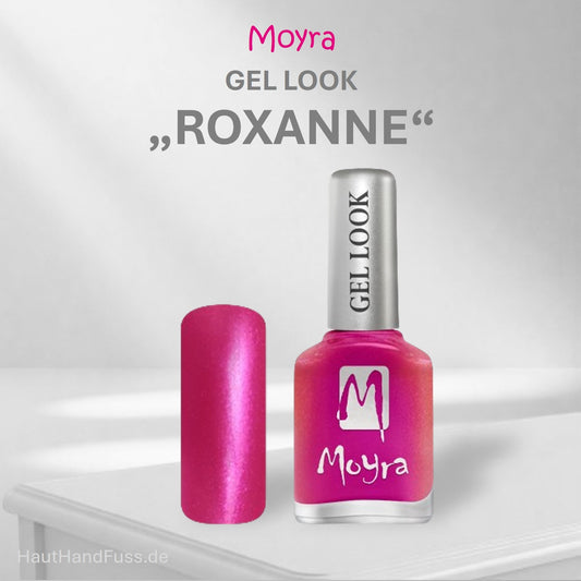 Moyra Gel Look Nagellack Roxanne bei HautHandFuss.de 
