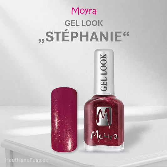 Moyra Gel Look Nagellack Stephanie bei HautHandFuss.de 