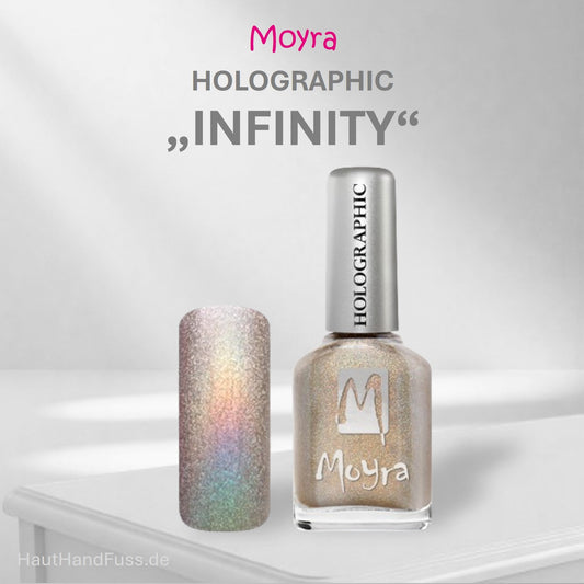 Moyra holographic Nagellack Infinity  bei HautHandFuss.de
