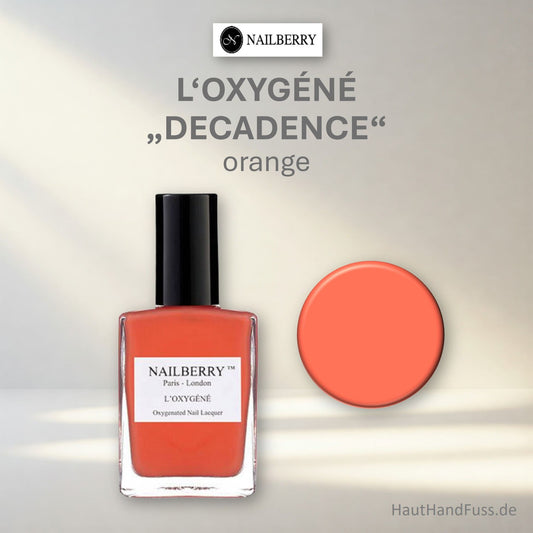 Nailberry L'Oxygéné Nagellack "Decadence" 50% bei HautHandFuss.de