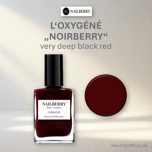 Nailberry L'Oxygéné Nagellack "Noirberry" 50% bei HautHandFuss.de