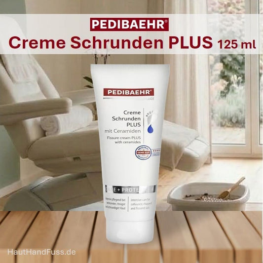 PEDIBAEHR Creme Schrunden PLUS für besonders rissige Fußhaut 125 ml bei HautHandFuss.de