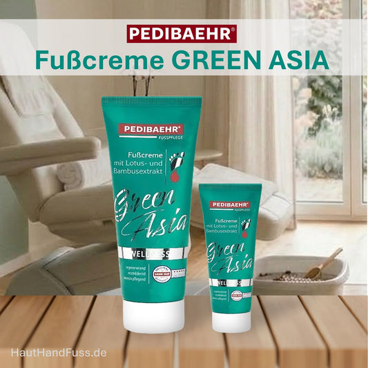 PEDIBAEHR Fußcreme Green Asia mit Lotus- und Bambusextrakt bei HautHandFuss.de