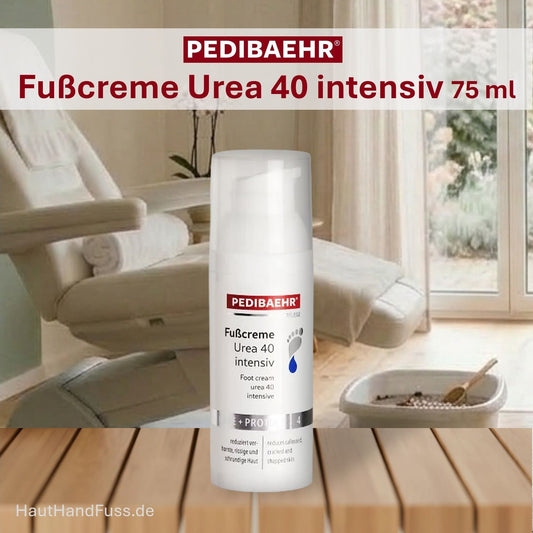 Pedibaehr Fußcreme Urea 40 intensiv 50 ml bei HautHandFuss.de